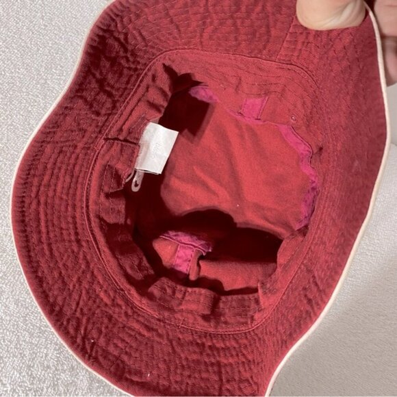 Vintage Roots Red Embroidered Coca Cola Worldwide Olympic Partner Bucket Hat - Picture 8 of 8